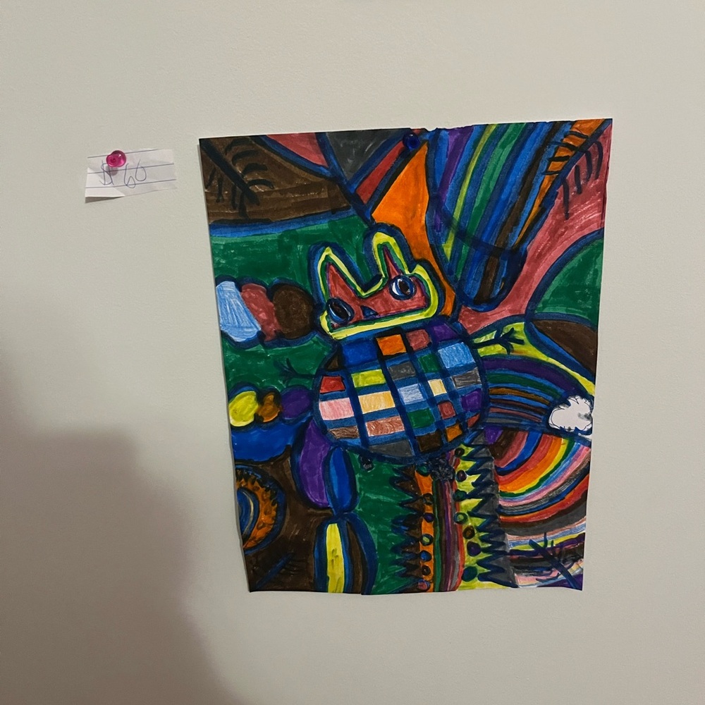 Colorful Abstract Art Print